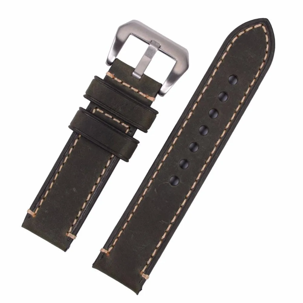 Retro Leather Straps Compatible with the Daniel Washington Classic 40mm