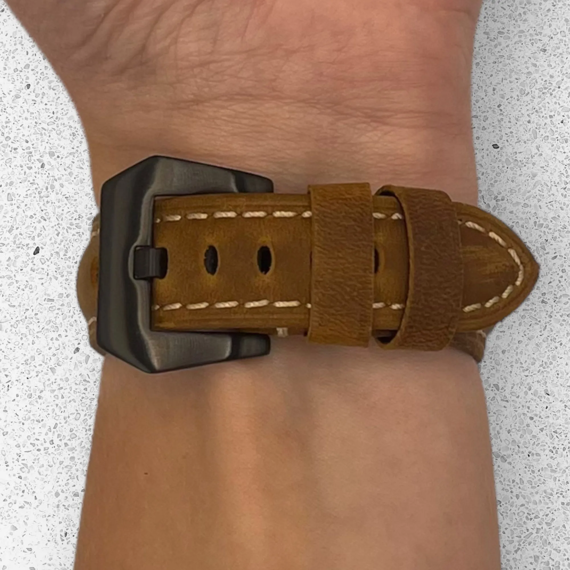 Retro Leather Straps Compatible with the Daniel Washington Classic 40mm