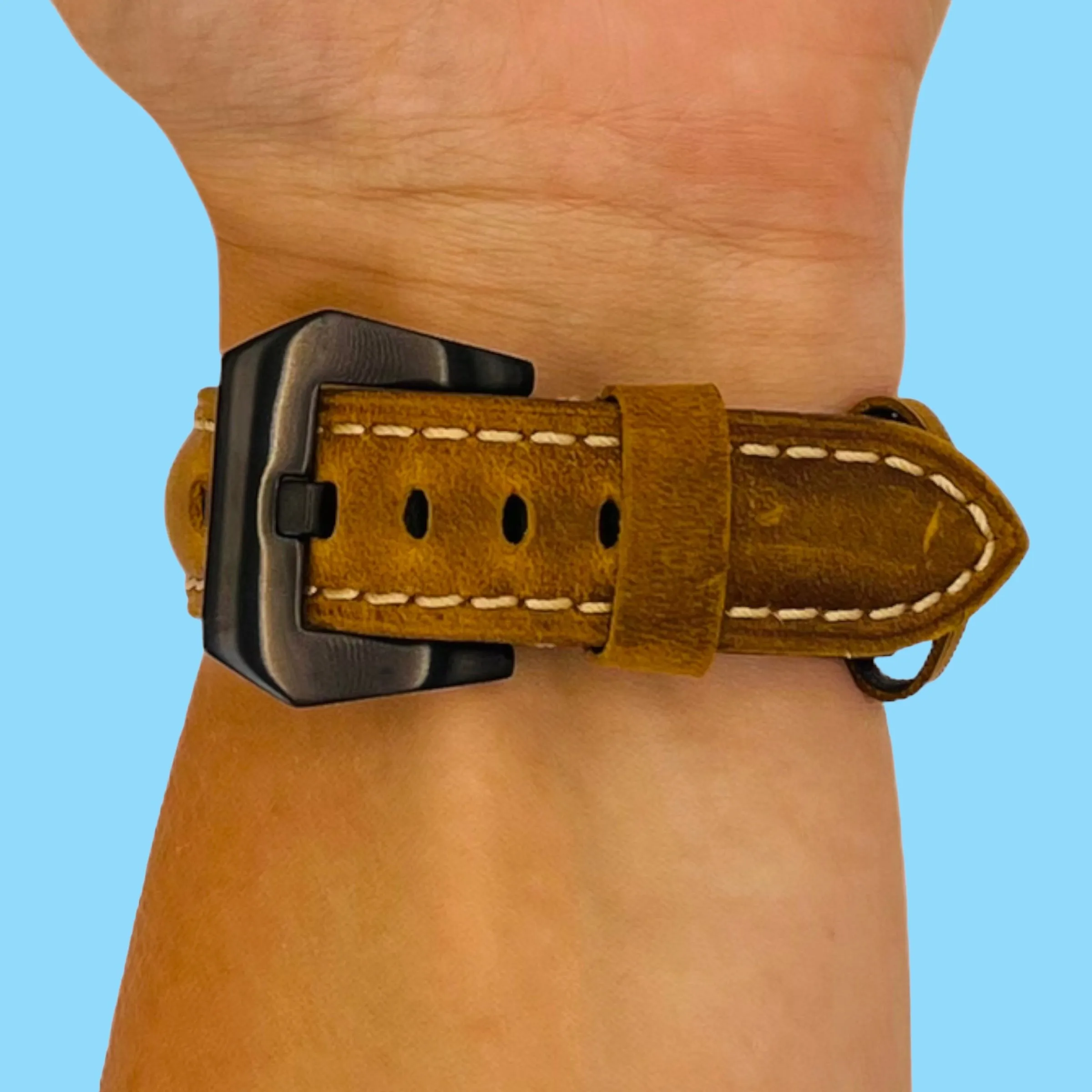 Retro Leather Straps Compatible with the Daniel Washington Classic 40mm