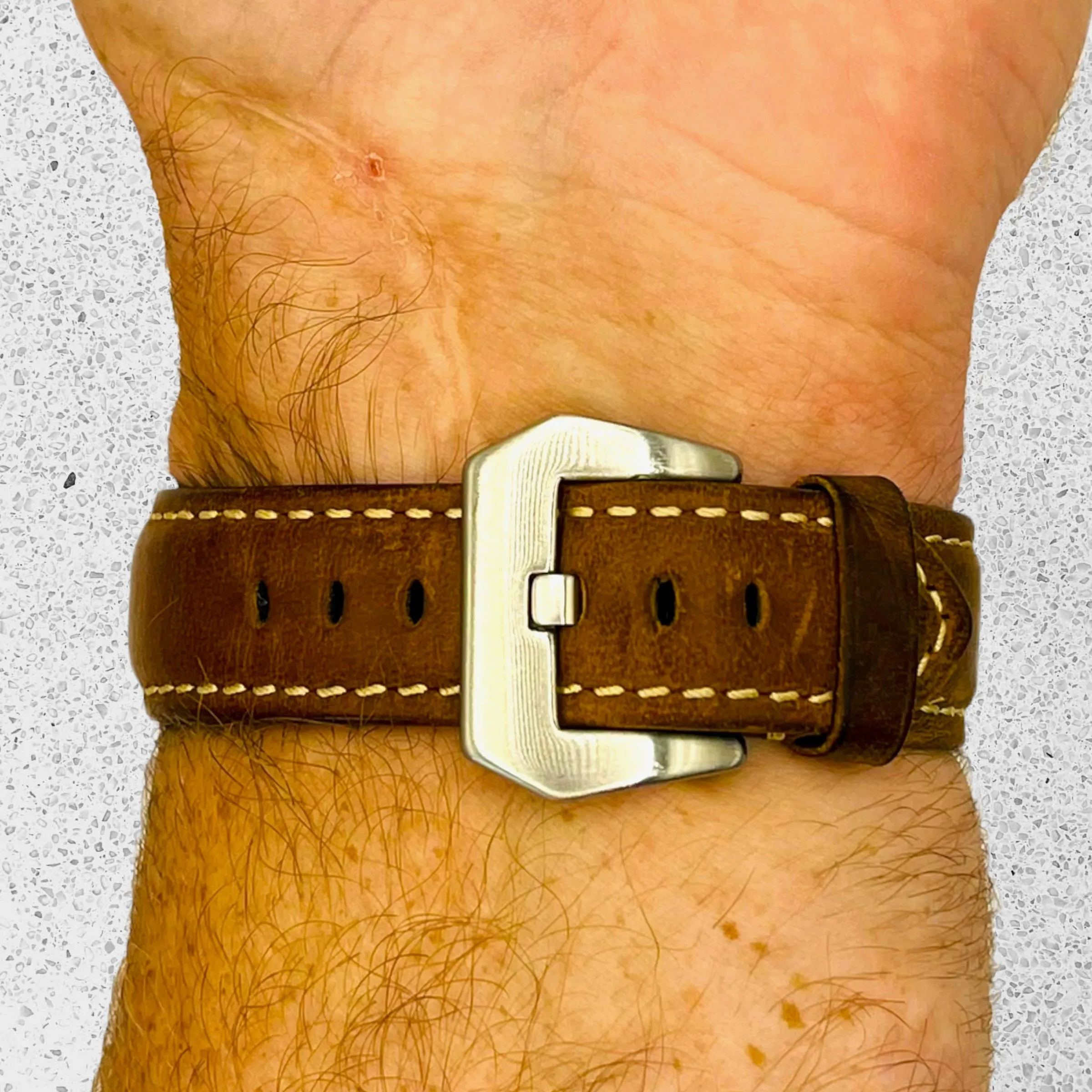 Retro Leather Straps Compatible with the Daniel Washington Classic 40mm