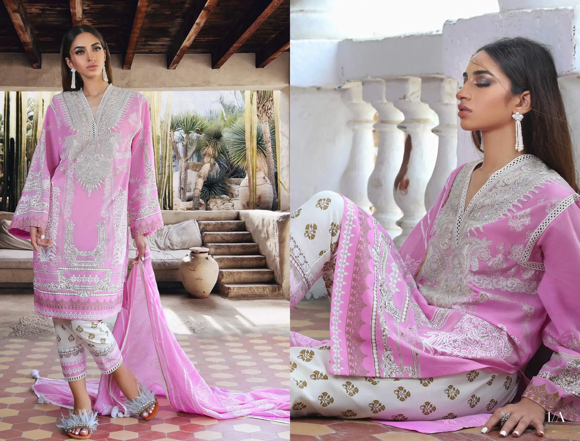 Sana Safinaz Kurnool Lawn Collection 2019 – 1A