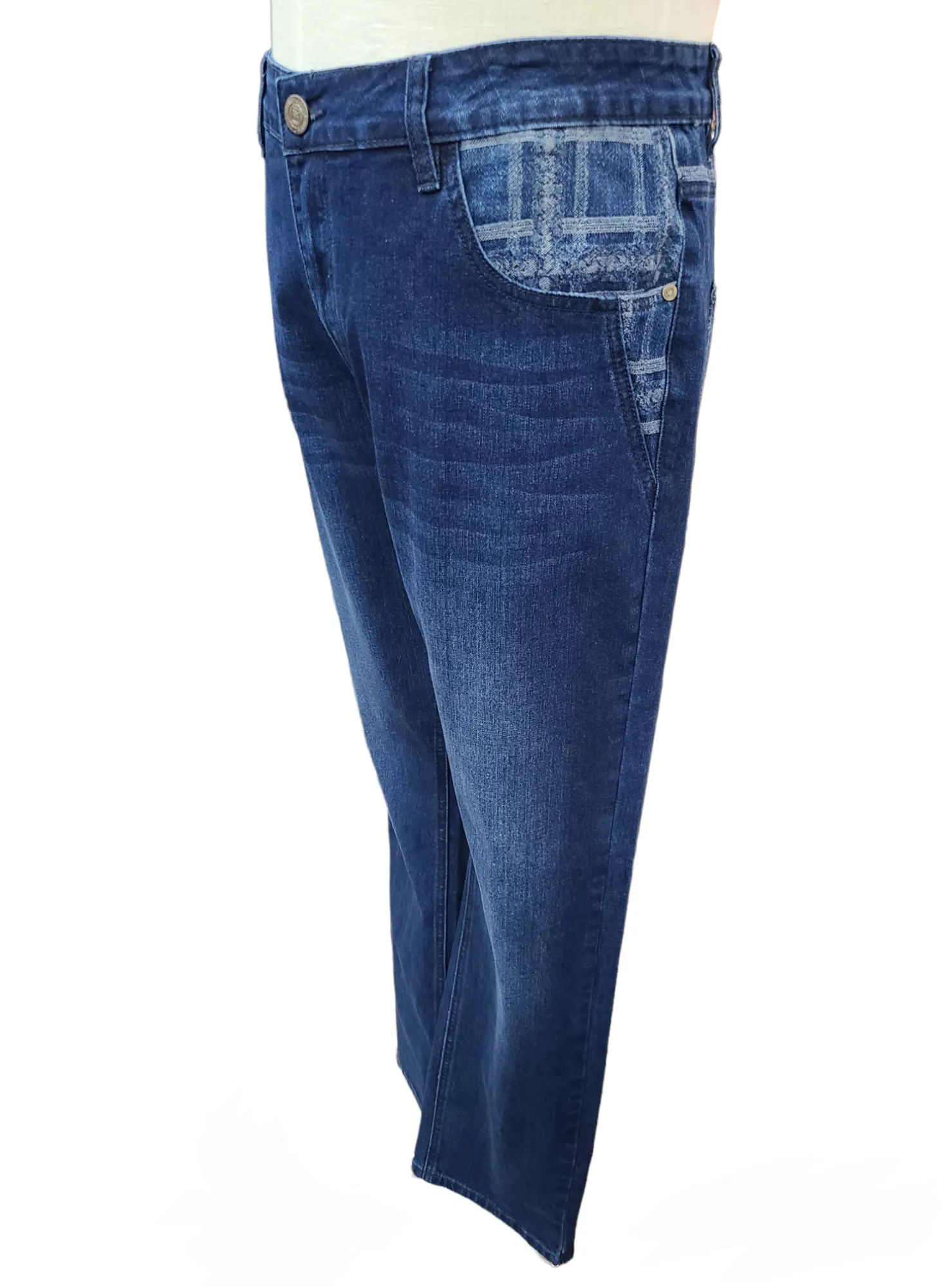Stacy Adams denim set