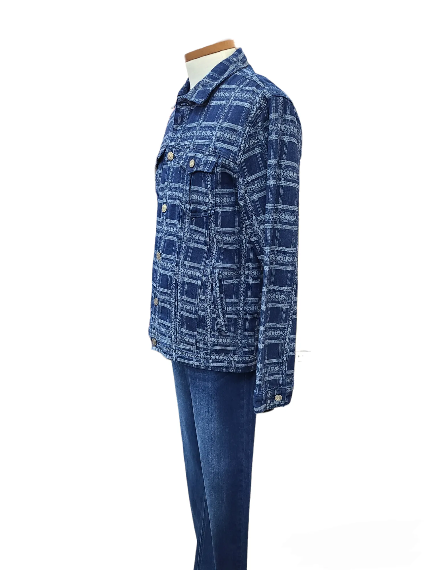 Stacy Adams denim set