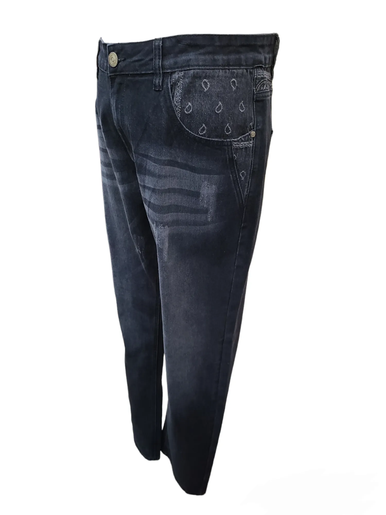 Stacy Adams denim set
