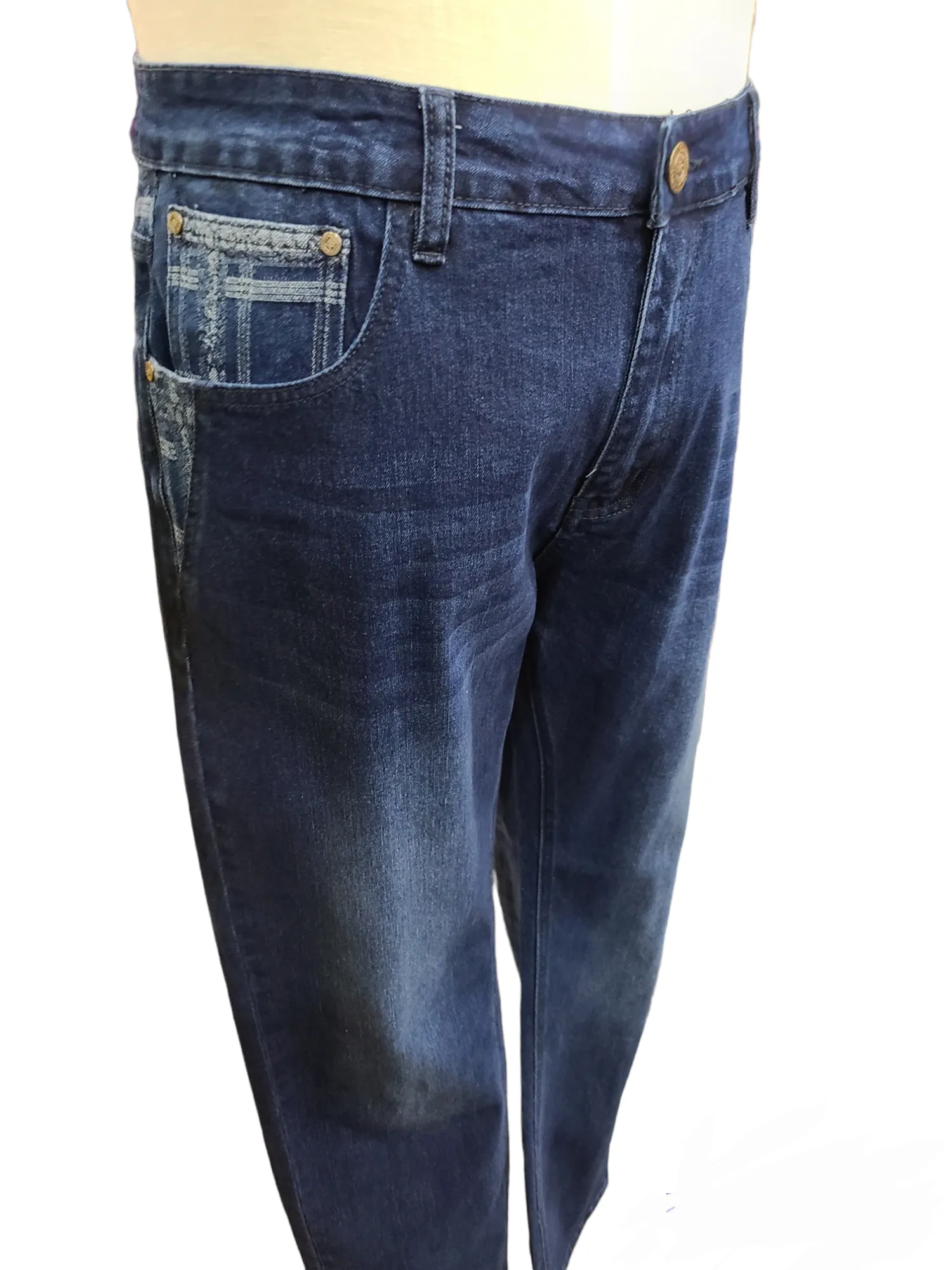 Stacy Adams denim set