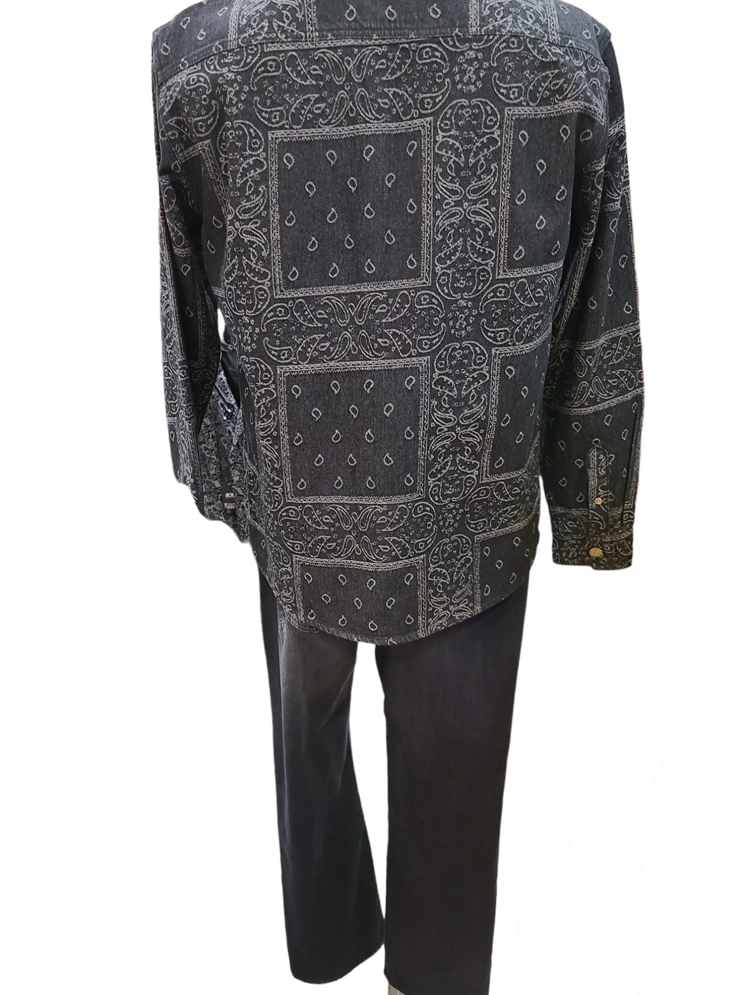 Stacy Adams denim set