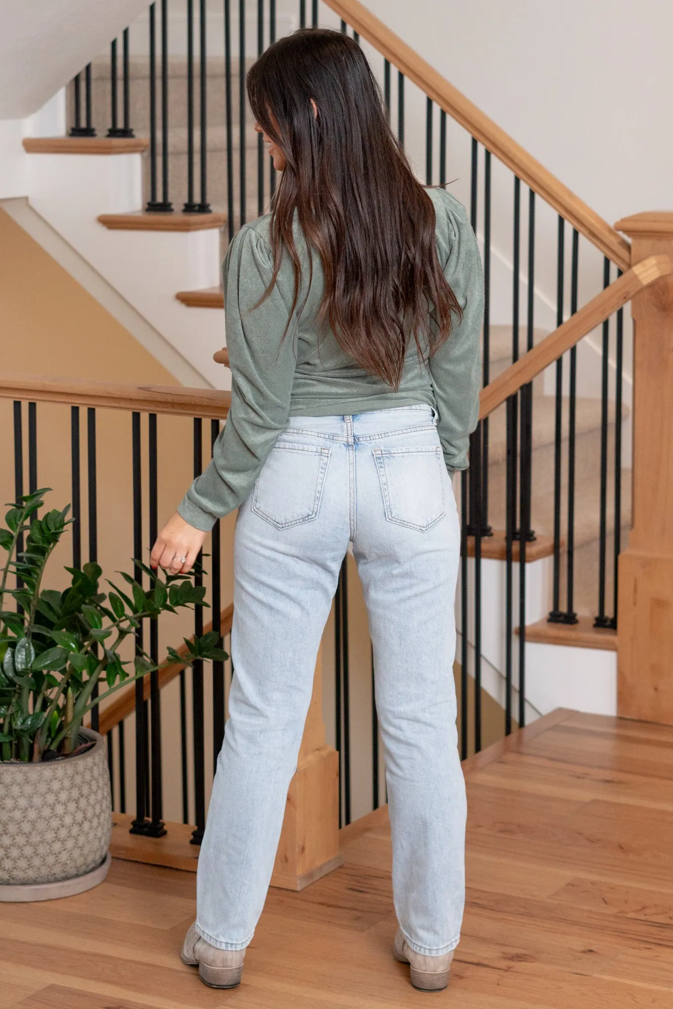 Sustainability High Rise Ankle Straight