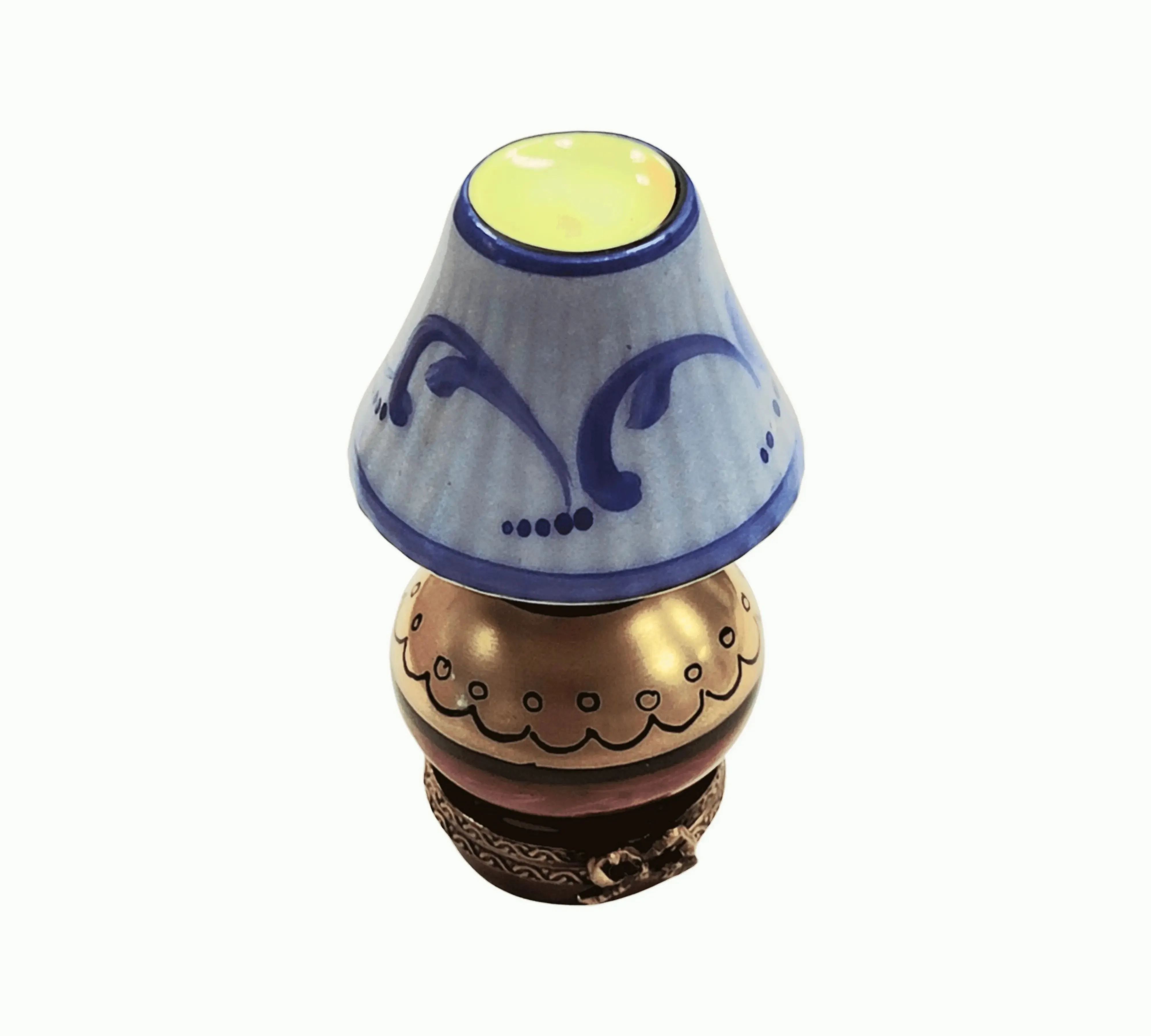 Table Lamp Blue Shade