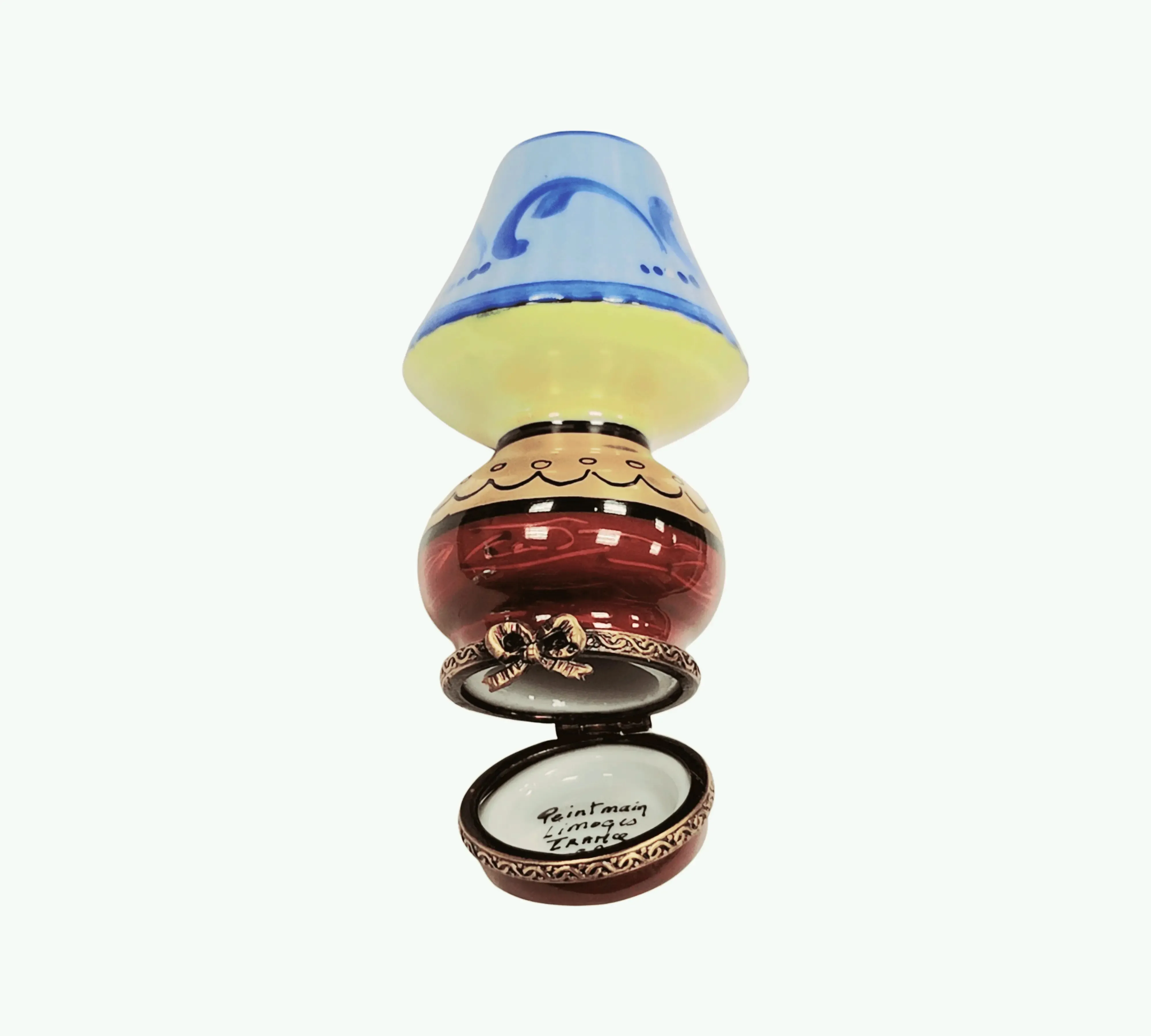 Table Lamp Blue Shade