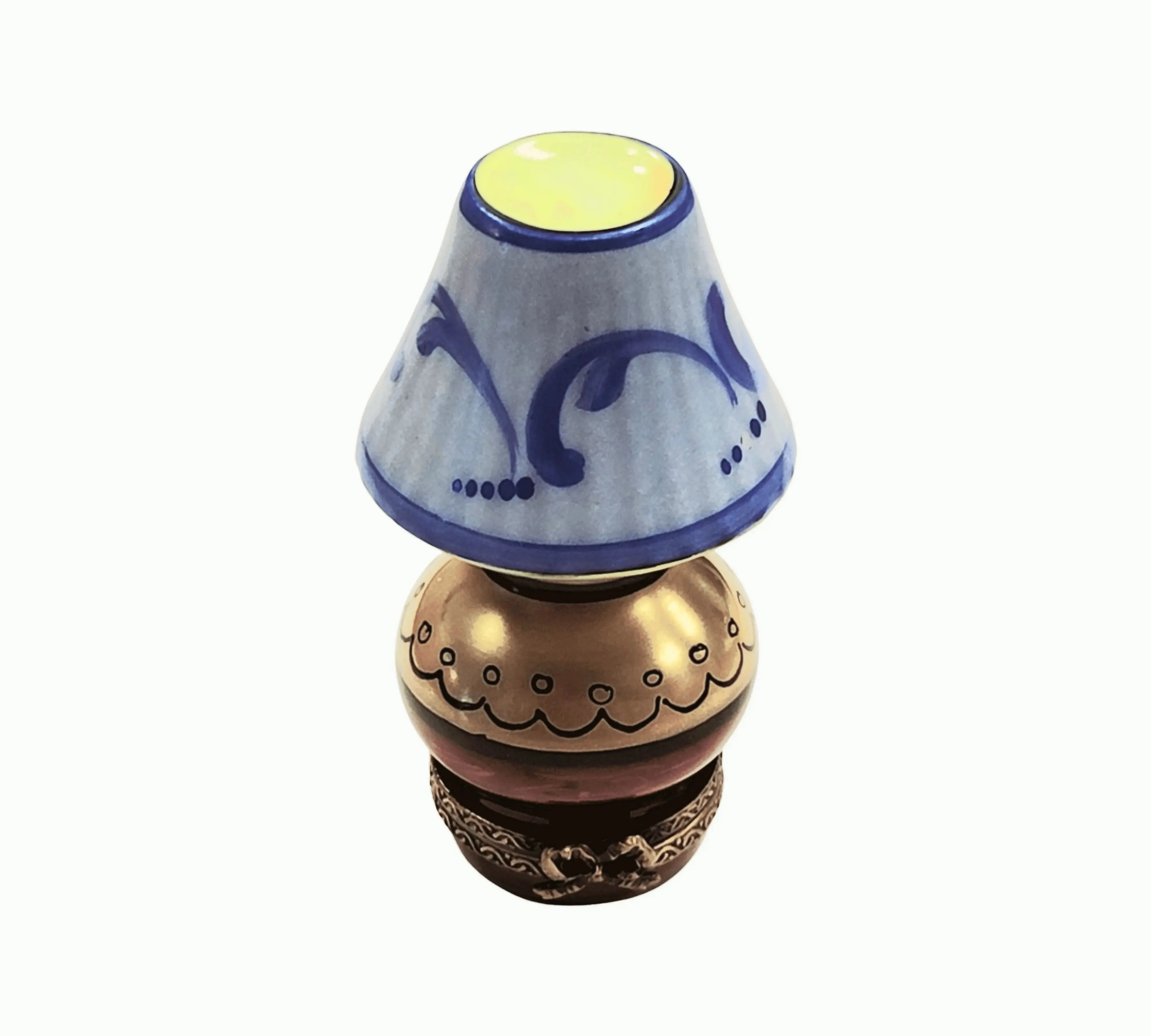 Table Lamp Blue Shade