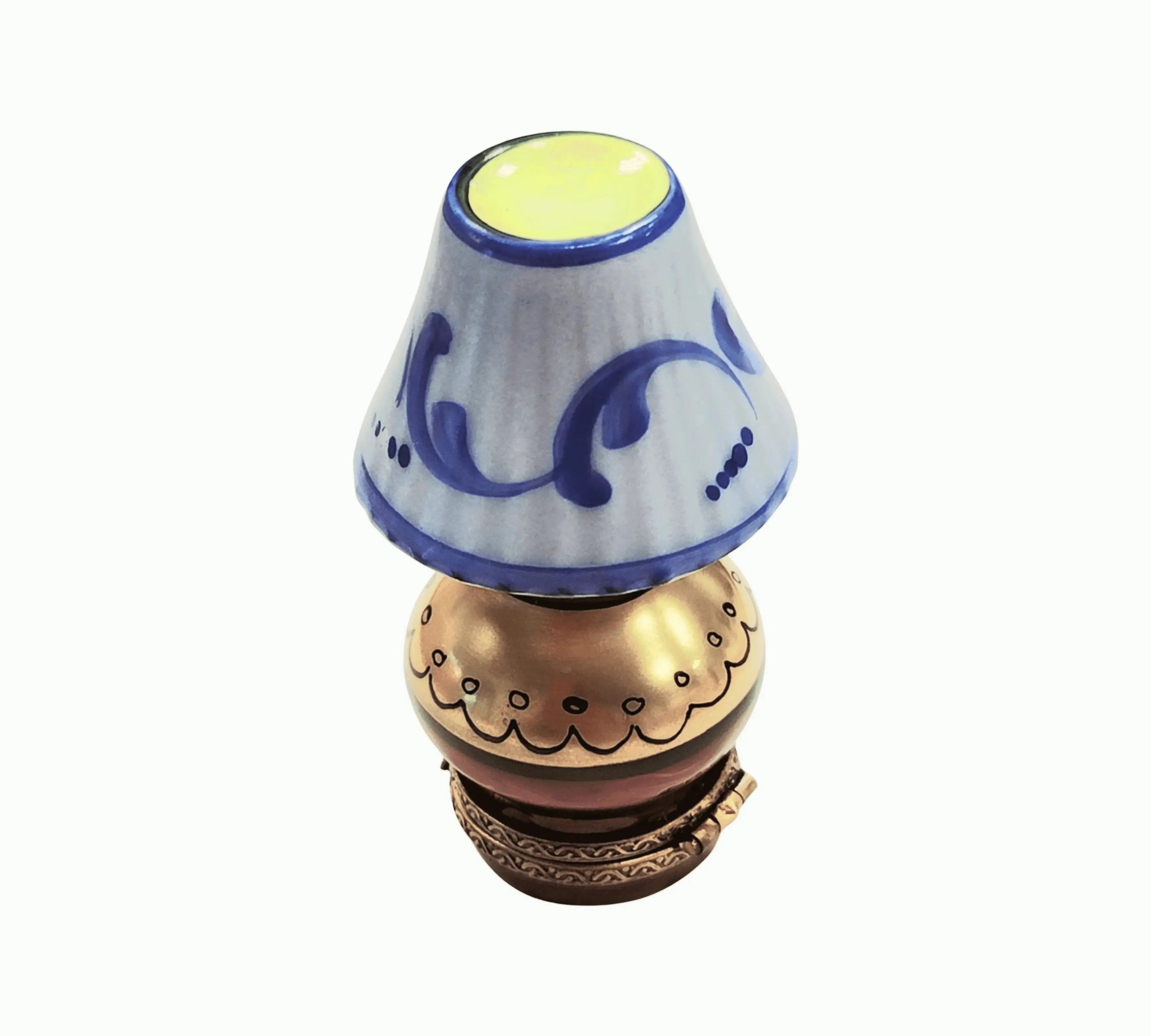 Table Lamp Blue Shade