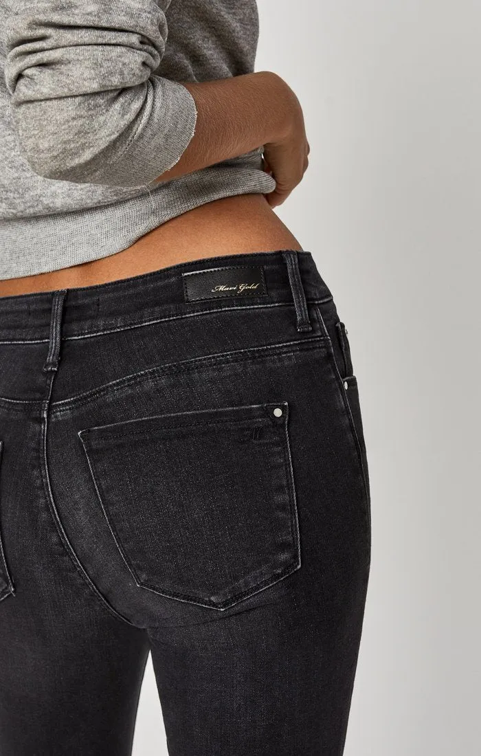 TESS SUPER SKINNY IN DARK SMOKE GOLD LUX MOVE