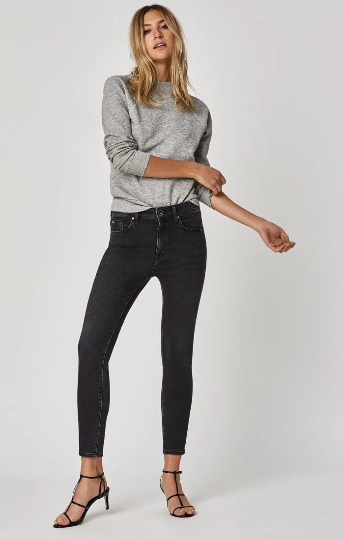 TESS SUPER SKINNY IN DARK SMOKE GOLD LUX MOVE