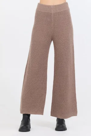 Vintage Havana Waffle Knit Flare Pant