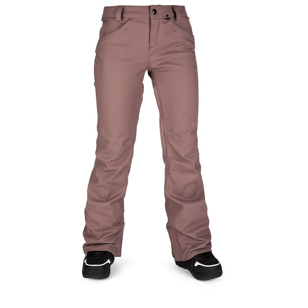 Volcom Species Stretch Womens Snowboarding Pants - Rosewood Color