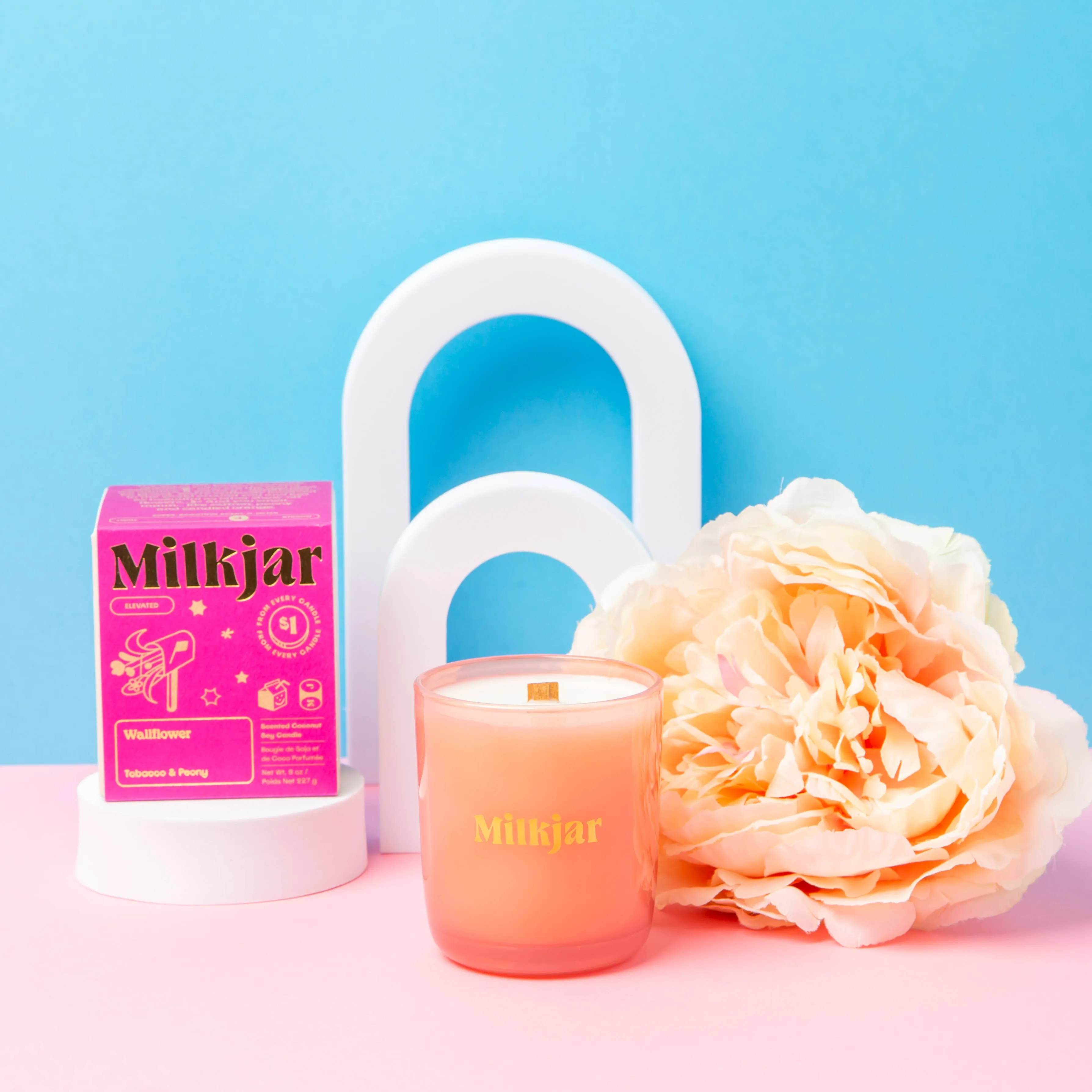 Wallflower - Tobacco & Peony Coconut Soy Candle