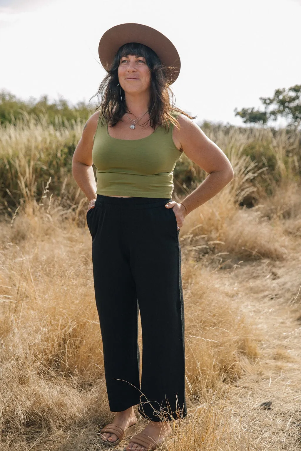 Wide Leg Lounge Pant