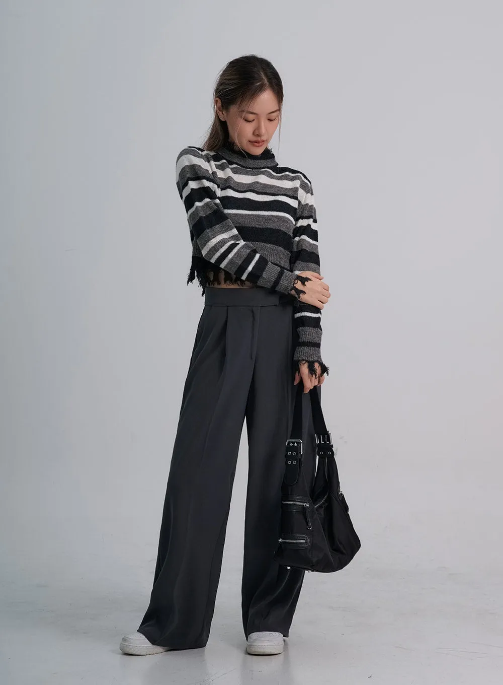 Wide Leg Tailored Pants CO19